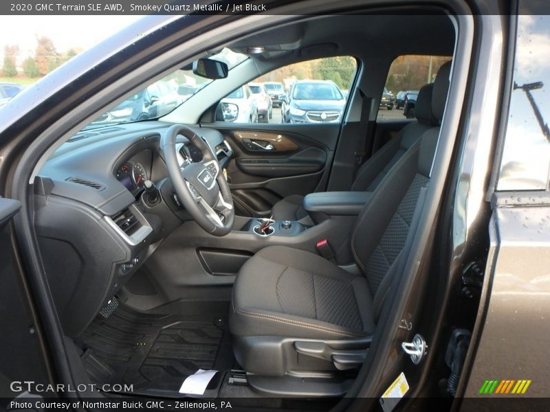 Smokey Quartz Metallic / Jet Black 2020 GMC Terrain SLE AWD