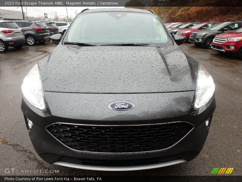 Magnetic Metallic / Sandstone 2020 Ford Escape Titanium 4WD
