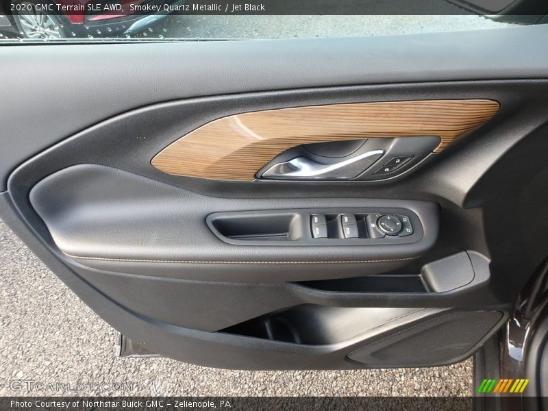 Smokey Quartz Metallic / Jet Black 2020 GMC Terrain SLE AWD