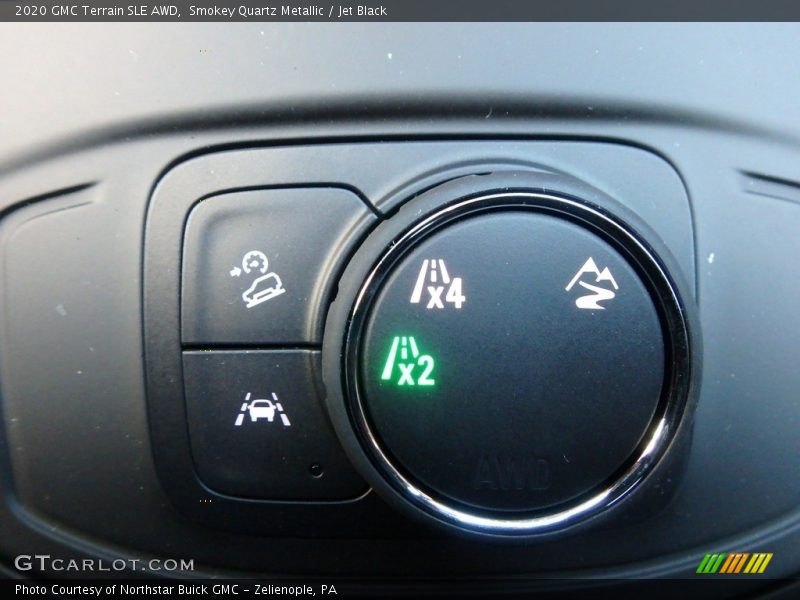 Smokey Quartz Metallic / Jet Black 2020 GMC Terrain SLE AWD