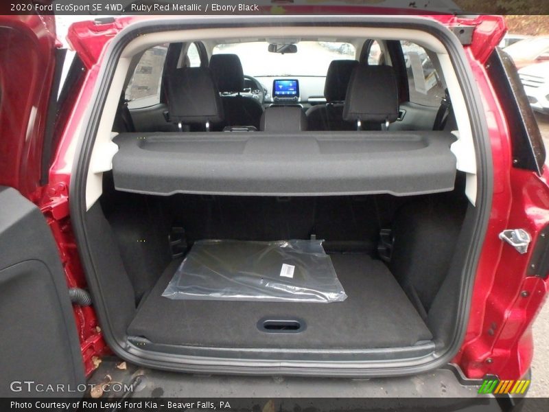 Ruby Red Metallic / Ebony Black 2020 Ford EcoSport SE 4WD