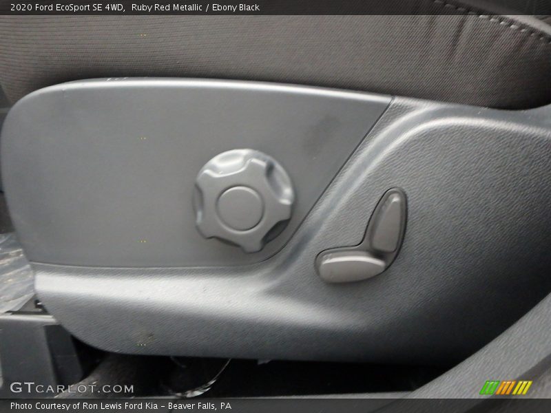 Ruby Red Metallic / Ebony Black 2020 Ford EcoSport SE 4WD