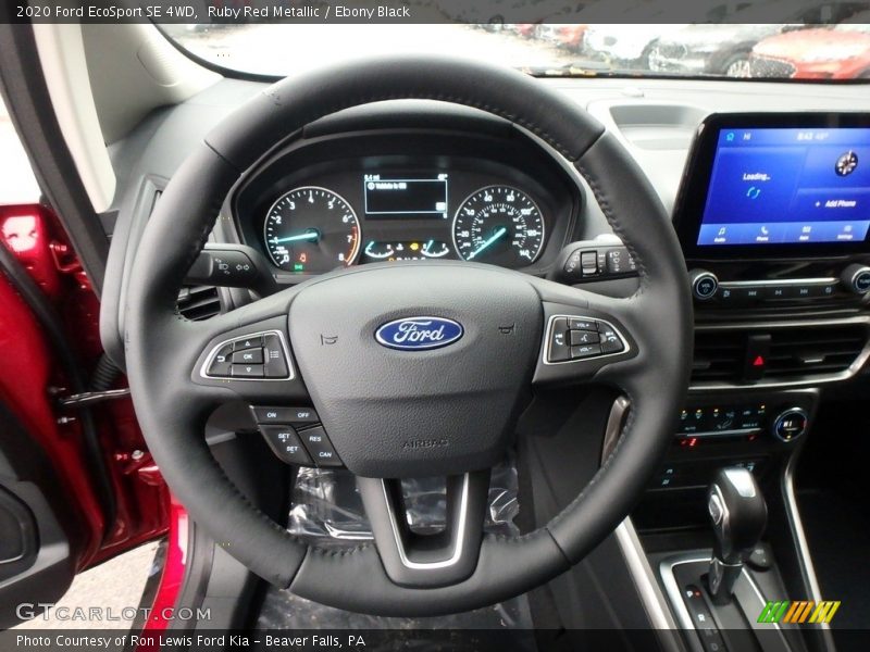  2020 EcoSport SE 4WD Steering Wheel