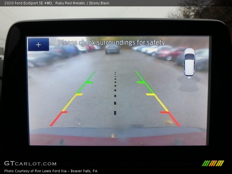 Ruby Red Metallic / Ebony Black 2020 Ford EcoSport SE 4WD