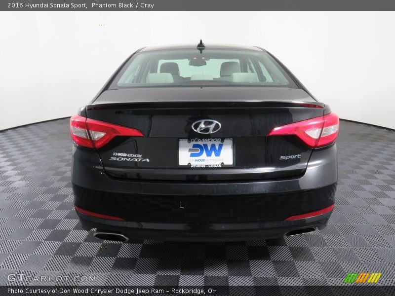 Phantom Black / Gray 2016 Hyundai Sonata Sport