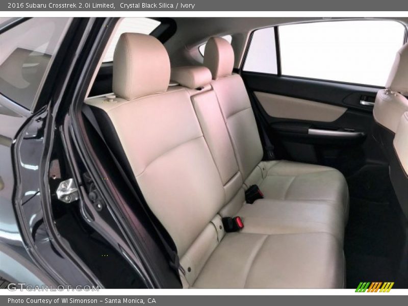 Crystal Black Silica / Ivory 2016 Subaru Crosstrek 2.0i Limited