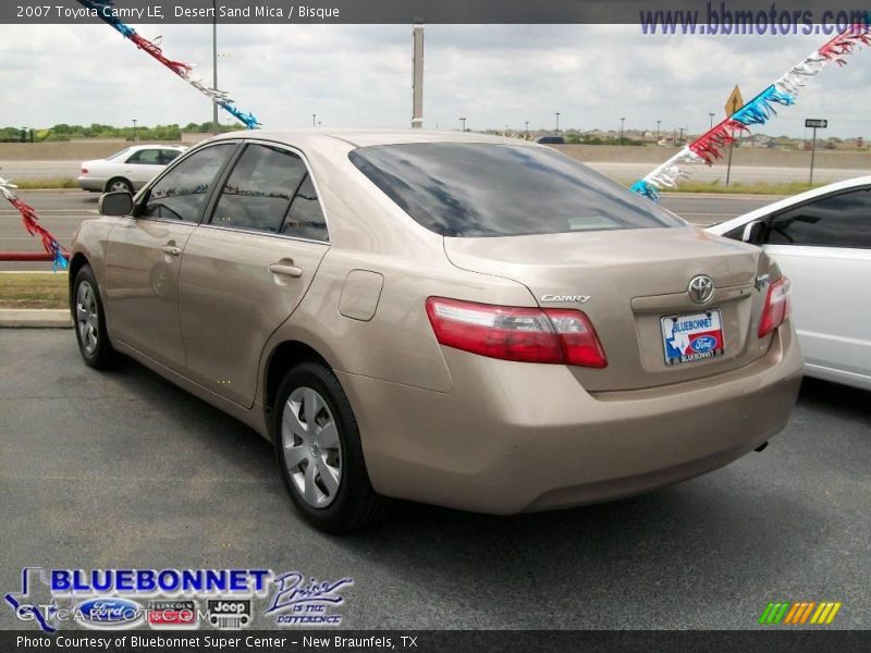 Desert Sand Mica / Bisque 2007 Toyota Camry LE
