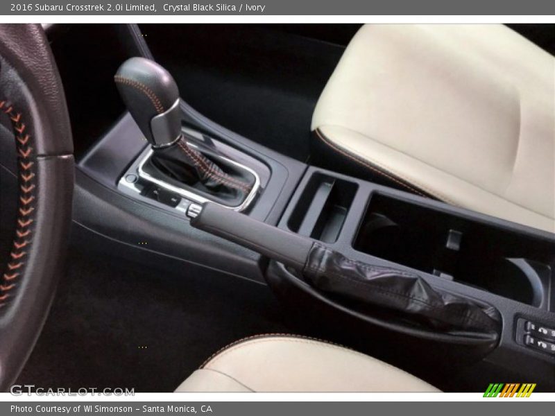 Crystal Black Silica / Ivory 2016 Subaru Crosstrek 2.0i Limited