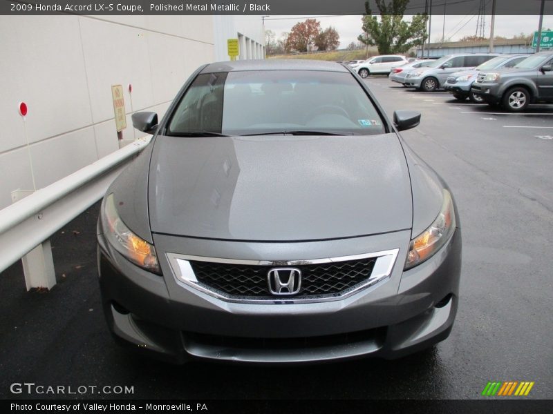 Polished Metal Metallic / Black 2009 Honda Accord LX-S Coupe