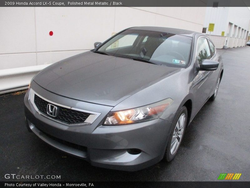 Polished Metal Metallic / Black 2009 Honda Accord LX-S Coupe