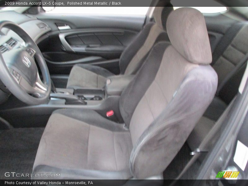 Polished Metal Metallic / Black 2009 Honda Accord LX-S Coupe