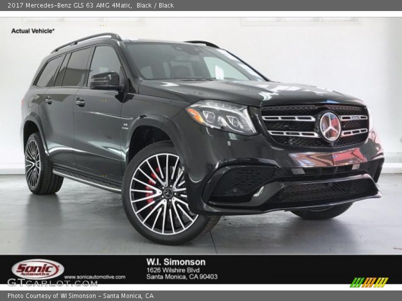 Black / Black 2017 Mercedes-Benz GLS 63 AMG 4Matic