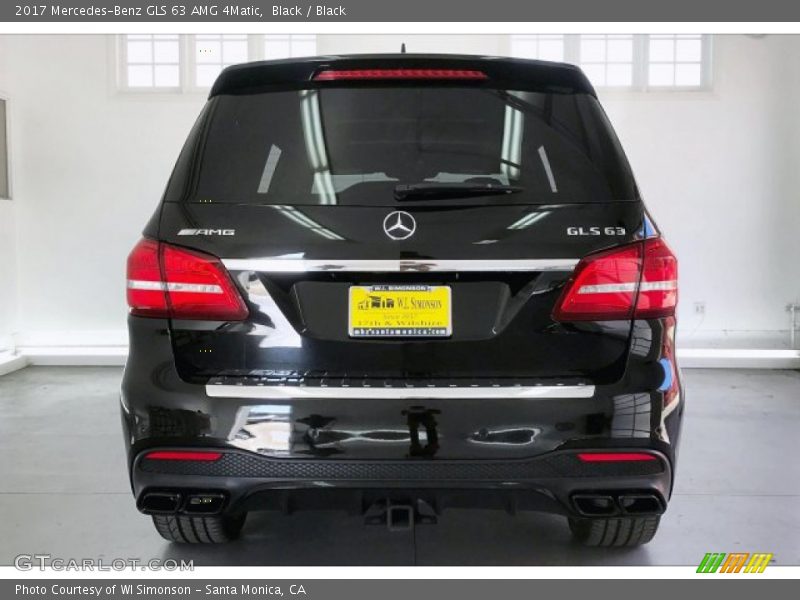 Black / Black 2017 Mercedes-Benz GLS 63 AMG 4Matic