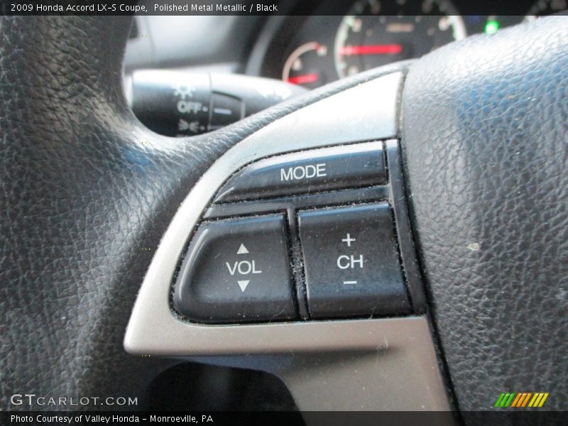 Polished Metal Metallic / Black 2009 Honda Accord LX-S Coupe