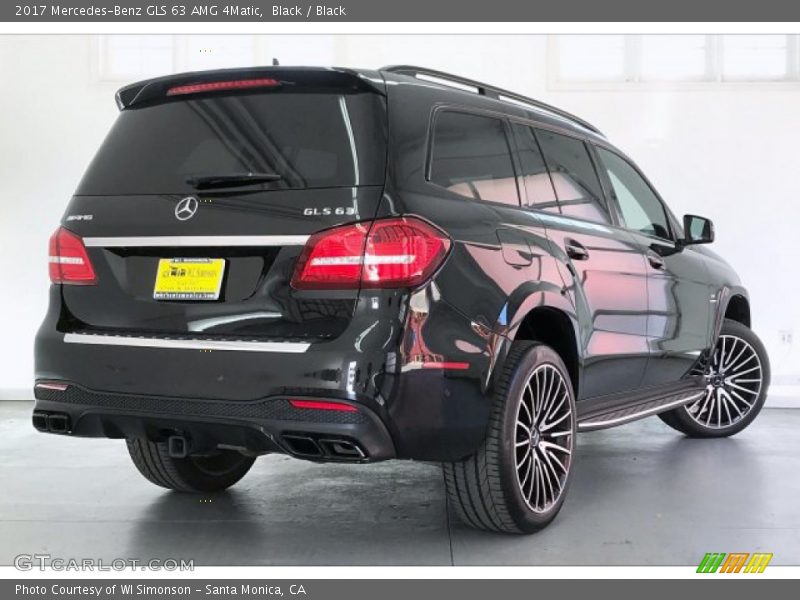 Black / Black 2017 Mercedes-Benz GLS 63 AMG 4Matic