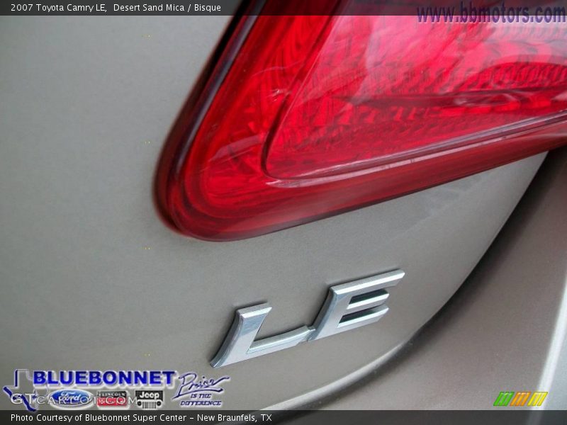 Desert Sand Mica / Bisque 2007 Toyota Camry LE
