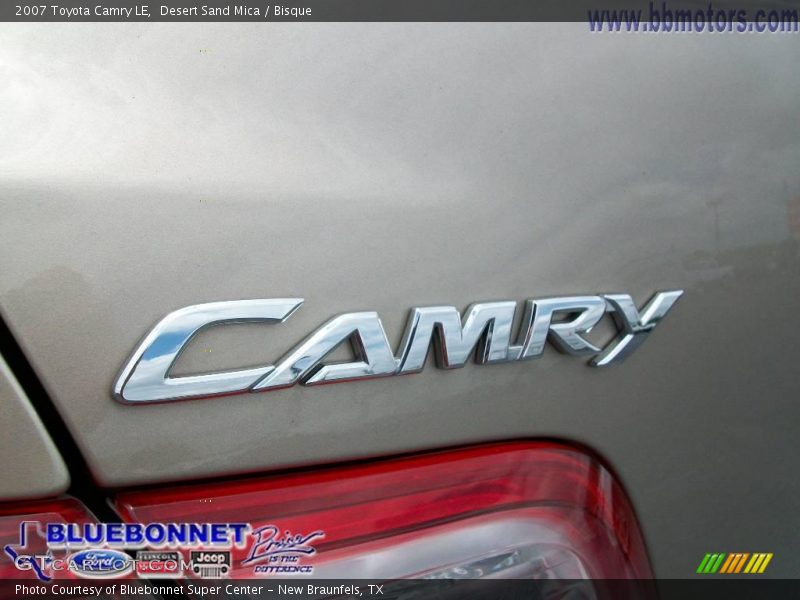 Desert Sand Mica / Bisque 2007 Toyota Camry LE