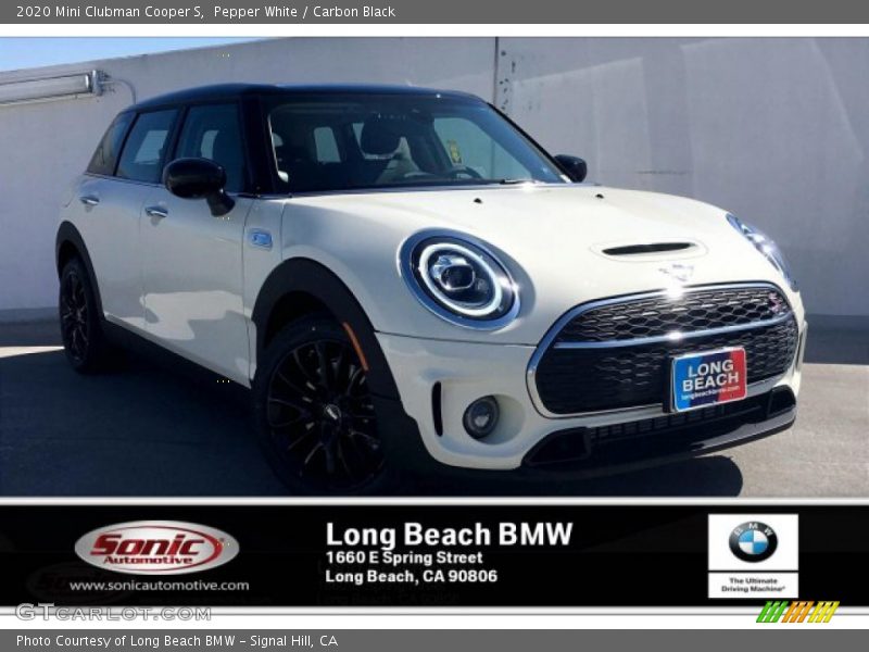 Pepper White / Carbon Black 2020 Mini Clubman Cooper S