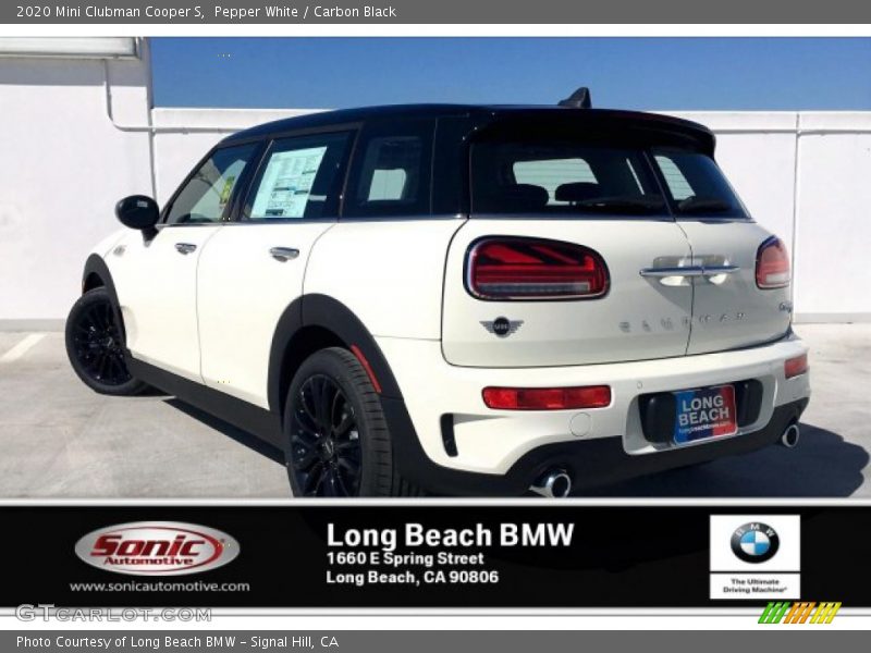 Pepper White / Carbon Black 2020 Mini Clubman Cooper S