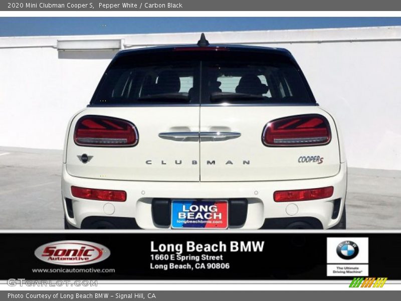 Pepper White / Carbon Black 2020 Mini Clubman Cooper S