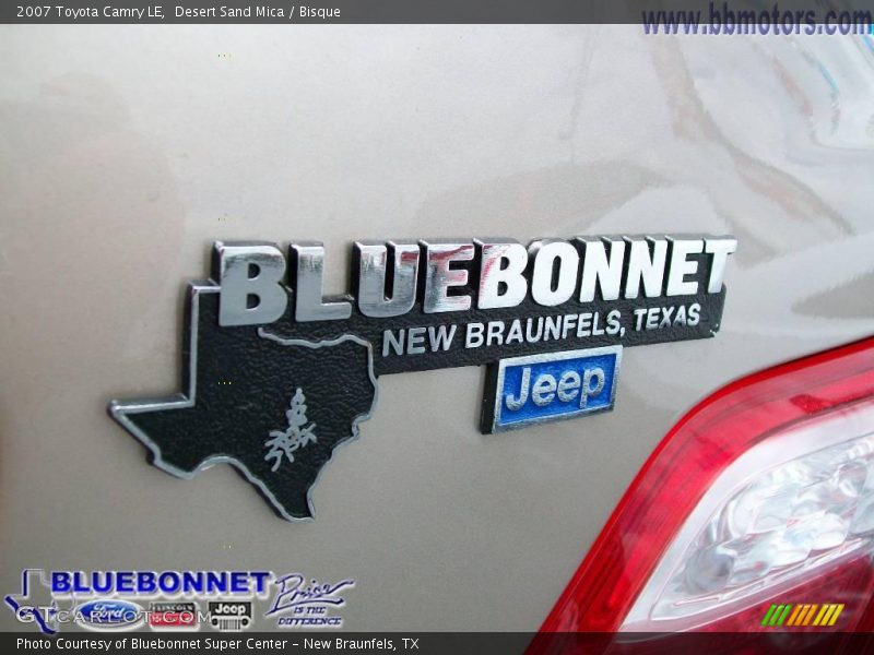 Desert Sand Mica / Bisque 2007 Toyota Camry LE