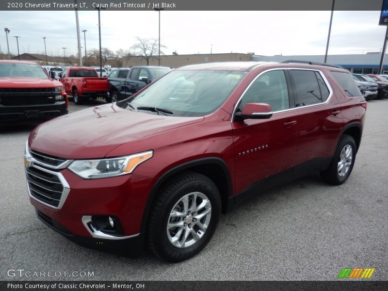 Cajun Red Tintcoat / Jet Black 2020 Chevrolet Traverse LT