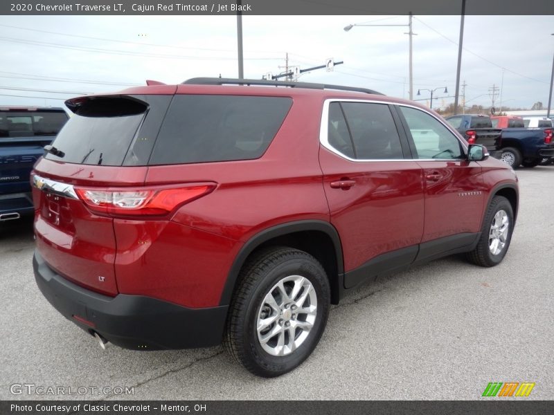 Cajun Red Tintcoat / Jet Black 2020 Chevrolet Traverse LT