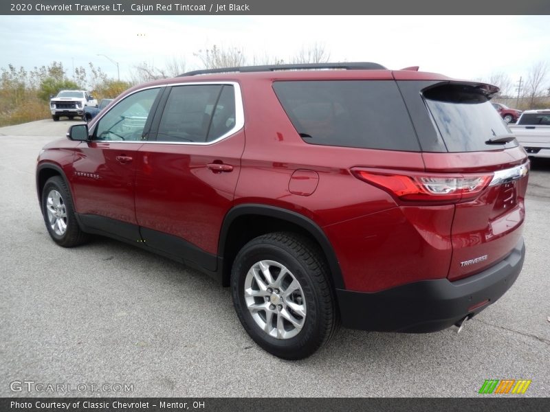 Cajun Red Tintcoat / Jet Black 2020 Chevrolet Traverse LT