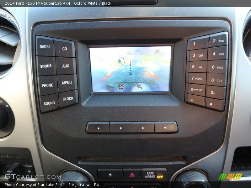Oxford White / Black 2014 Ford F150 FX4 SuperCab 4x4