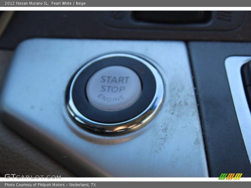 Pearl White / Beige 2012 Nissan Murano SL
