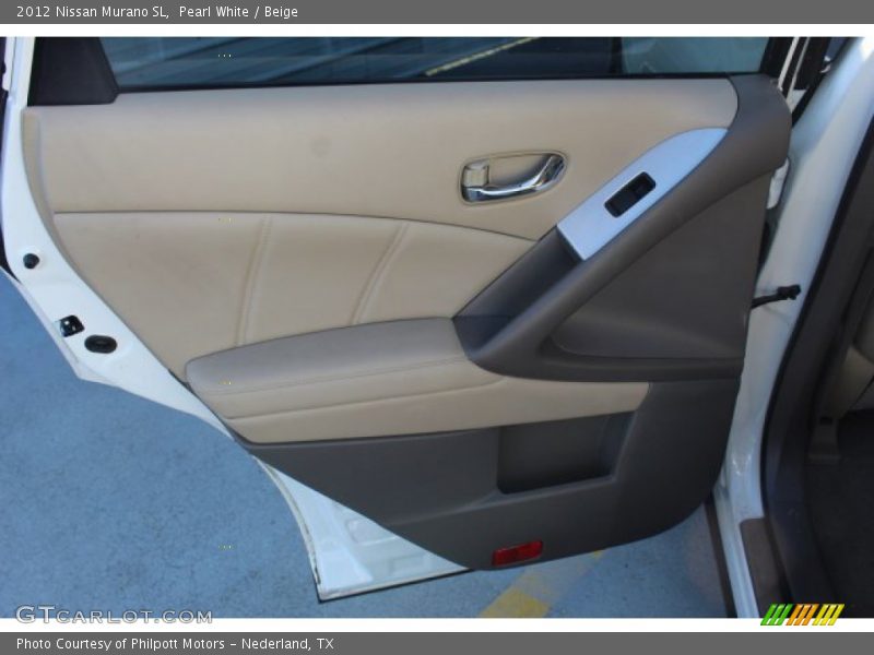 Pearl White / Beige 2012 Nissan Murano SL