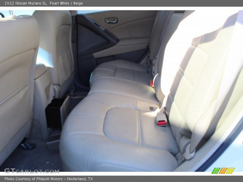 Pearl White / Beige 2012 Nissan Murano SL