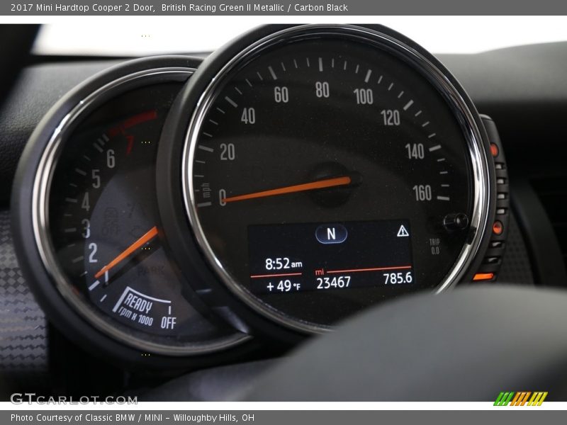British Racing Green II Metallic / Carbon Black 2017 Mini Hardtop Cooper 2 Door