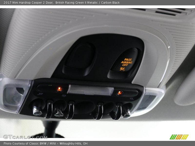 British Racing Green II Metallic / Carbon Black 2017 Mini Hardtop Cooper 2 Door