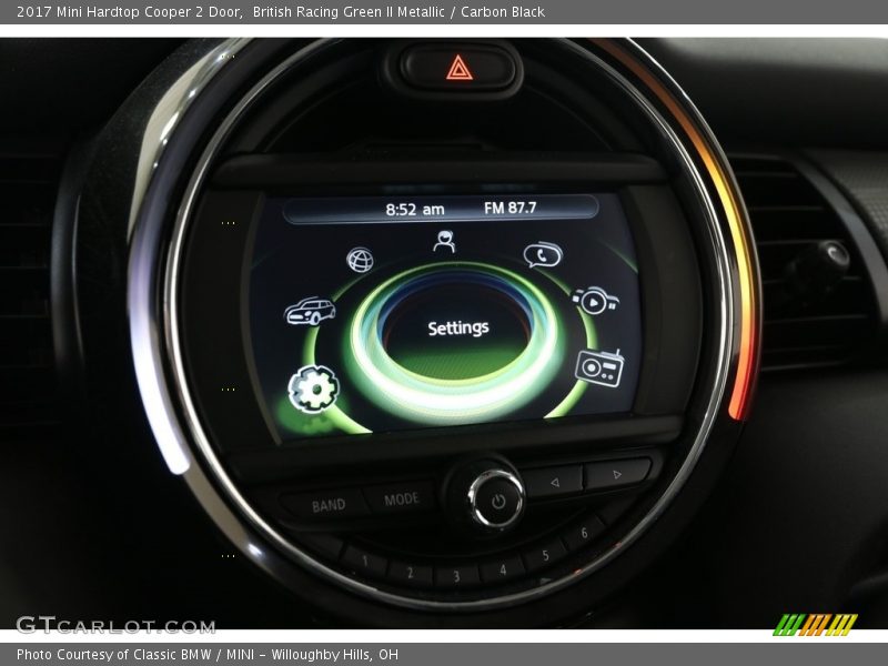 British Racing Green II Metallic / Carbon Black 2017 Mini Hardtop Cooper 2 Door