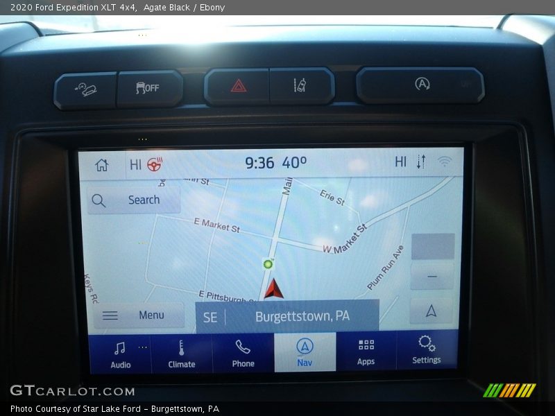Navigation of 2020 Expedition XLT 4x4