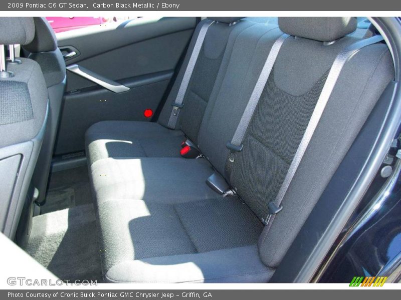 Carbon Black Metallic / Ebony 2009 Pontiac G6 GT Sedan