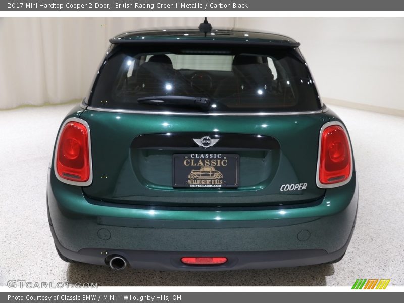British Racing Green II Metallic / Carbon Black 2017 Mini Hardtop Cooper 2 Door