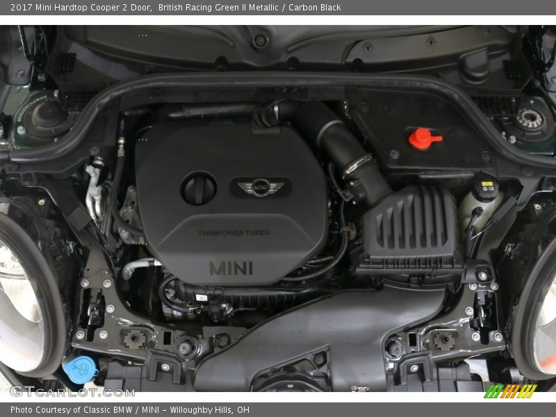 British Racing Green II Metallic / Carbon Black 2017 Mini Hardtop Cooper 2 Door