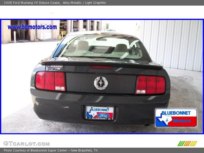 Alloy Metallic / Light Graphite 2008 Ford Mustang V6 Deluxe Coupe