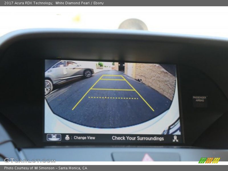 White Diamond Pearl / Ebony 2017 Acura RDX Technology