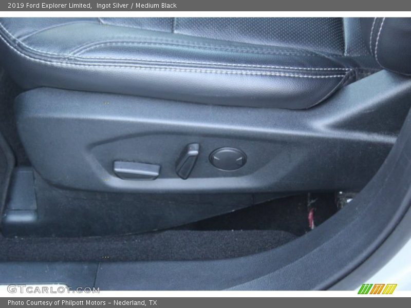 Ingot Silver / Medium Black 2019 Ford Explorer Limited