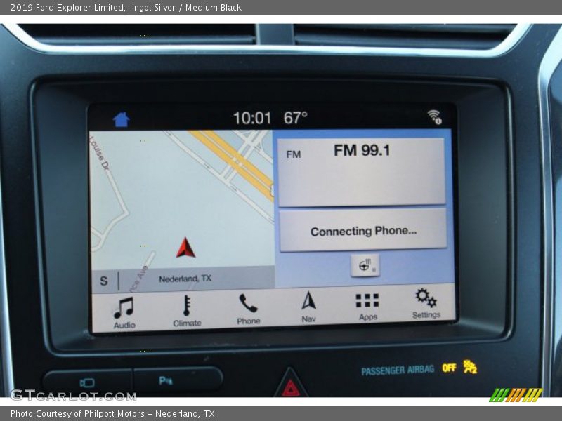 Ingot Silver / Medium Black 2019 Ford Explorer Limited