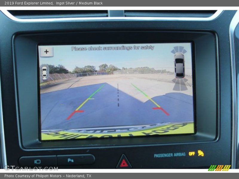 Ingot Silver / Medium Black 2019 Ford Explorer Limited