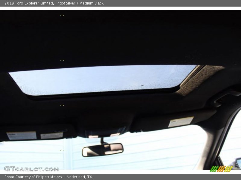 Ingot Silver / Medium Black 2019 Ford Explorer Limited