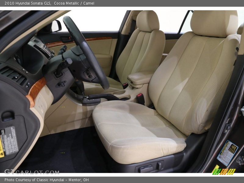 Cocoa Metallic / Camel 2010 Hyundai Sonata GLS