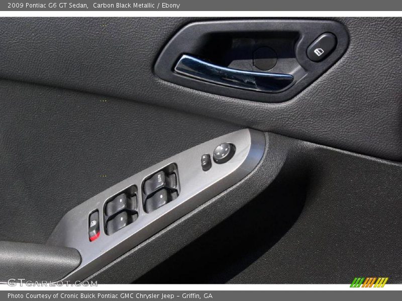 Carbon Black Metallic / Ebony 2009 Pontiac G6 GT Sedan