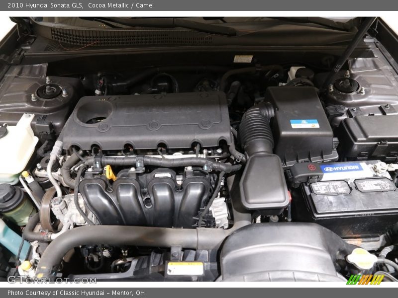 Cocoa Metallic / Camel 2010 Hyundai Sonata GLS