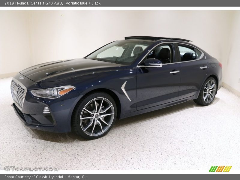  2019 Genesis G70 AWD Adriatic Blue