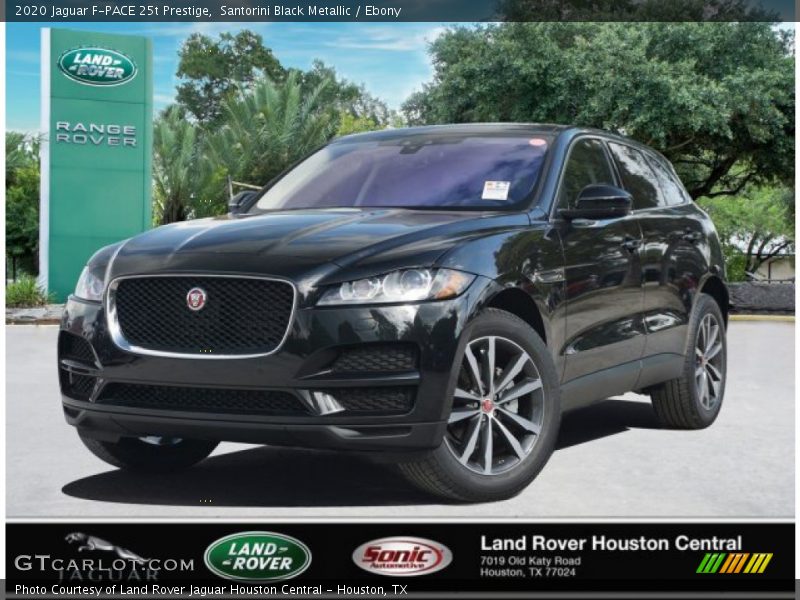 Santorini Black Metallic / Ebony 2020 Jaguar F-PACE 25t Prestige